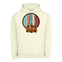 Pigment Pistachio Violin Vintage Urban Hoodie - Bettercallsaul