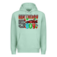 Seafoam birthday boy 5 Premium Hoodie - BundleAndBundleShop