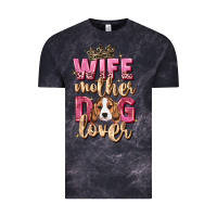 Cloud Black wife mother dog lover Vintage Tee - Zillion Design Studio