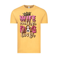 Vintage Mustard wife mother dog lover Vintage Tee - Zillion Design Studio