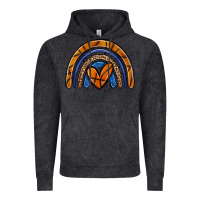 Vintage Black basketball rainbow Vintage Hoodie - Zillion Design Studio