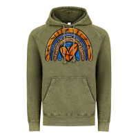 Vintage Olive basketball rainbow Vintage Hoodie - Zillion Design Studio