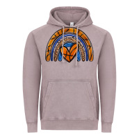 Vintage Zinc basketball rainbow Vintage Hoodie - Zillion Design Studio