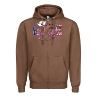 Chestnut valentine's day nurse love Zipper Hoodie - AdoDesignShop