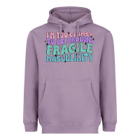 Lavender i'm too clumsy to be around fragile masculinity Heavyweight Hoodie - MaliasSmallBusiness