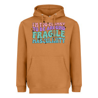Meerkat i'm too clumsy to be around fragile masculinity Heavyweight Hoodie - MaliasSmallBusiness