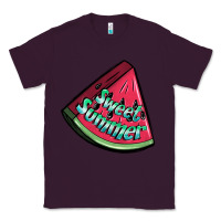 Plum sweet summer watermelon 1 Classic Tee - BundleAndBundleShop