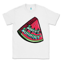 White sweet summer watermelon 1 Classic Tee - BundleAndBundleShop