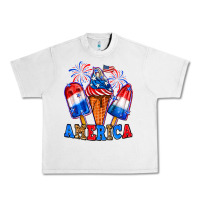 Lunar Rock 4th of July America ice creams Urban Heavy Tee - Neo Western