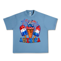 4th Of July America Ice Creams Urban Heavy Tee | Teevron