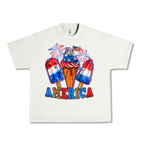 Pistachio 4th of July America ice creams Urban Heavy Tee - Neo Western