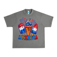 Tornado 4th of July America ice creams Urban Heavy Tee - Neo Western