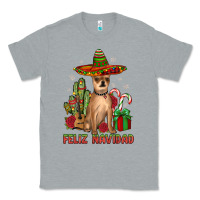 Heather Grey Chihuahua feliz navidad Classic Tee - JahusDesignShop