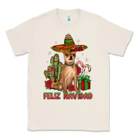 Natural Chihuahua feliz navidad Classic Tee - JahusDesignShop