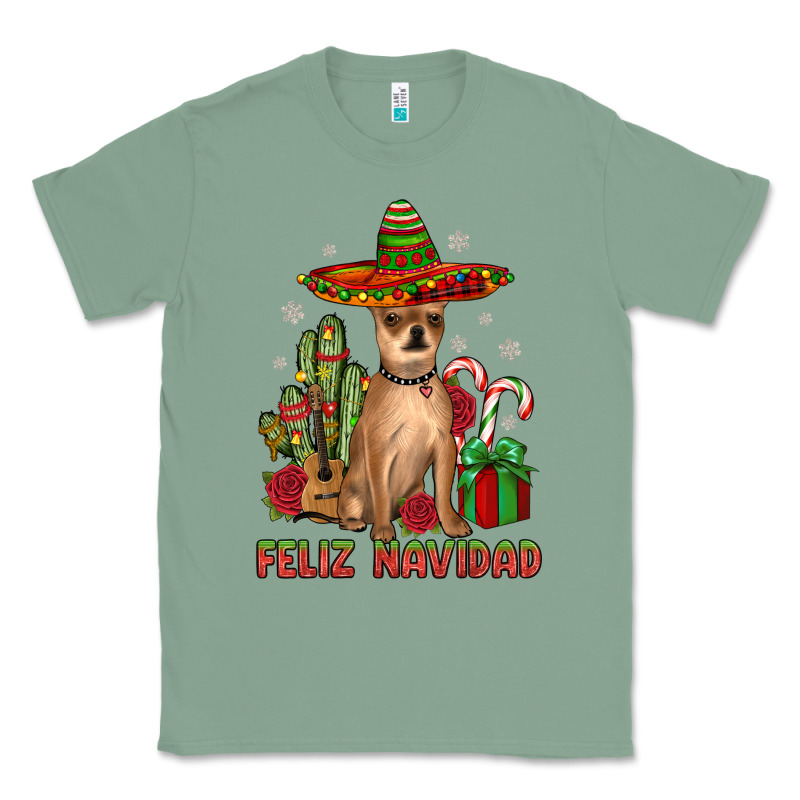 Chihuahua Feliz Navidad Classic Tee by JahusDesignShop | Teevron