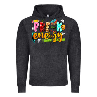 Vintage Black pre k energy Vintage Hoodie - texasbilliewilder