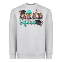 Heather Grey grad squad Heavyweight Sweatshirt - Zillion Design Studio