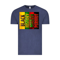 Vintage Denim Black History Month periodt Vintage Tee - Zillion Design Studio