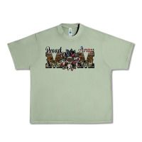 Oil Green proud army mom Urban Heavy Tee - SublimationCraftShop