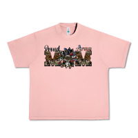 Salmon proud army mom Urban Heavy Tee - SublimationCraftShop