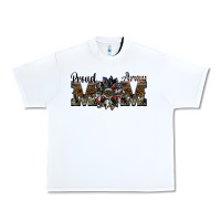 White proud army mom Urban Heavy Tee - SublimationCraftShop