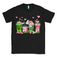Black botanic coffee cups Classic Tee - AdoDesignShop