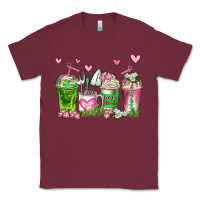 Burgundy botanic coffee cups Classic Tee - AdoDesignShop