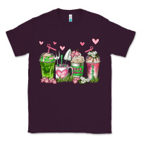 Plum botanic coffee cups Classic Tee - AdoDesignShop