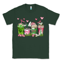Sports Green botanic coffee cups Classic Tee - AdoDesignShop