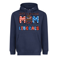 Navy just a normal mom trying not to raise liberals Heavyweight Hoodie - MaliasSmallBusiness