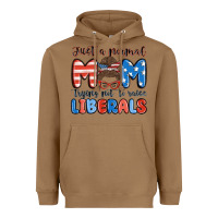 Toasted Coconut just a normal mom trying not to raise liberals Heavyweight Hoodie - MaliasSmallBusiness