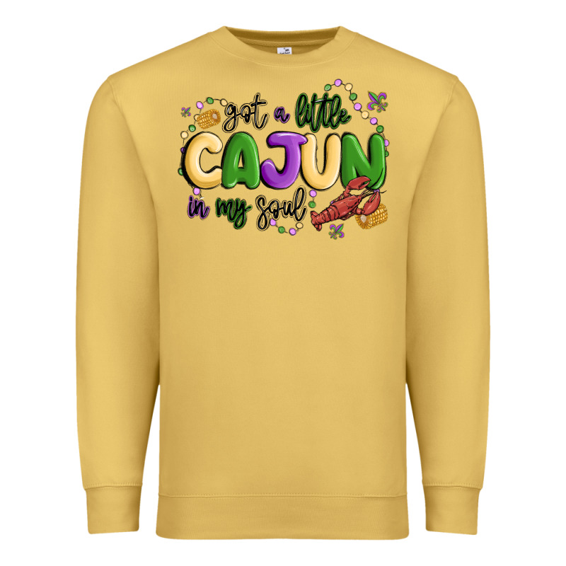 Got A Little Cajun In My Soul Premium Sweatshirt by MaliasSmallBusiness | Teevron