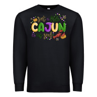 Black got a little cajun in my soul Premium Sweatshirt - MaliasSmallBusiness