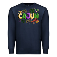 Navy got a little cajun in my soul Premium Sweatshirt - MaliasSmallBusiness