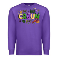 Purple got a little cajun in my soul Premium Sweatshirt - MaliasSmallBusiness