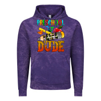 Cloud Purple preschool dude Vintage Hoodie - texasbilliewilder