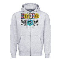Heather Grey rodeo mom Zipper Hoodie - AdoDesignShop