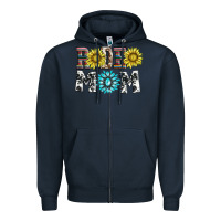 Navy rodeo mom Zipper Hoodie - AdoDesignShop