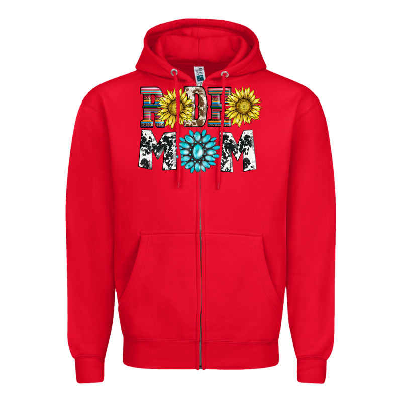 Rodeo Mom Zipper Hoodie by AdoDesignShop | Teevron
