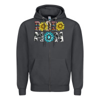 Smoke rodeo mom Zipper Hoodie - AdoDesignShop
