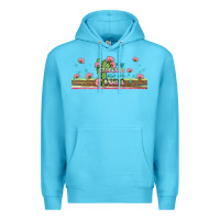 Ocean Blue my students are on point libbey glass Premium Hoodie - BundleAndBundleShop