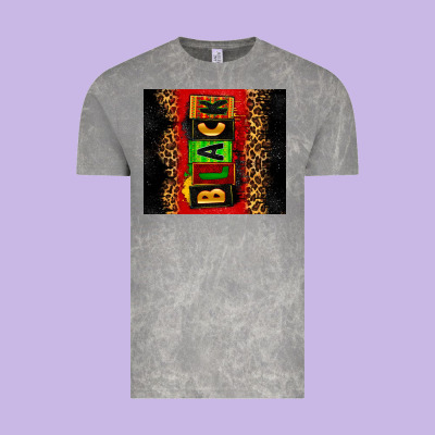 Black Vintage Tee Designed By Zillion Design Studio