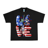 Black Love 4th of July with gnomes 4th of july Urban Heavy Tee - CowGirlArtShop