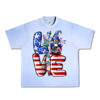 Love 4th Of July With Gnomes 4th Of July Urban Heavy Tee | Teevron
