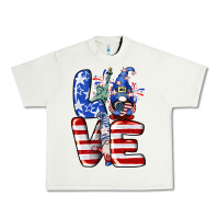 Pistachio Love 4th of July with gnomes 4th of july Urban Heavy Tee - CowGirlArtShop