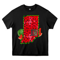 Black indiana watermelon Heavy Core Tee - RacoonDesign