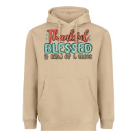 Mushroom thankful blessed and kind of a mess Heavyweight Hoodie - MaliasSmallBusiness