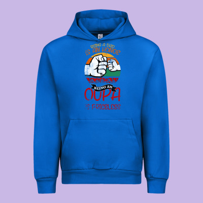 Being A Dad Is An Honor Being Papa Is Priceless Urban Hoodie Designed By Bettercallsaul