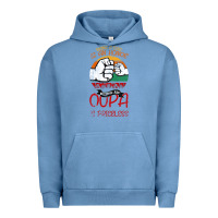 Pigment Pebble Blue Being A Dad Is An Honor Being Papa Is Priceless Urban Hoodie - Bettercallsaul