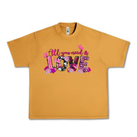 Peanut Butter all you need is love valentine's day Urban Heavy Tee - FaDigitalArtStudio